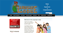 Desktop Screenshot of languagelodge.com